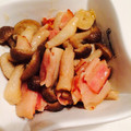 6Kana16's cooksnap of when they made 簡単☆ベーコンときのこのマヨ醤油炒め.
