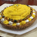 もち子○'s cooksnap of when they made HMを使って簡単かぼちゃタルト♡.
