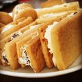 だのぴよ's cooksnap of when they made 卵不使用♪簡単レーズンクリームサンド.