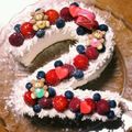 ちゃんいと's cooksnap of when they made ２２ｃｍ・スポンジケーキ.
