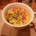 fulface22's cooksnap of when they made トマトと卵でシャンタンスープ.