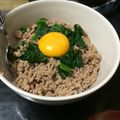 りゅうしんのmama's cooksnap of when they made 簡単★月見そぼろ丼.