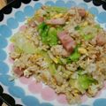まろん✧'s cooksnap of when they made ベーコン・エッグ・レタス・炒飯.