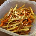 Ericats★'s cooksnap of when they made 大根きんぴら.