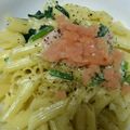 かみならゆな's cooksnap of when they made 簡単！たらこクリームパスタ☆.