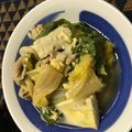 あいぼんｗ's cooksnap of when they made 冬に美味しい簡単★豚肉豆腐.