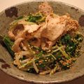 ちゃんみる's cooksnap of when they made 豚バラとモヤシと水菜のナムル.