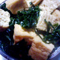 いち９６'s cooksnap of when they made 簡単わかめと厚揚げのサッと炒め.