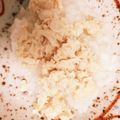 ハートキラリン's cooksnap of when they made 離乳食中期　ささみかゆ.