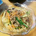 ダビデンコ's cooksnap of when they made 中華☆涼菜☆大根とひき肉の春雨サラダ.