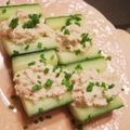 airgroove's cooksnap of when they made キュウリのツナ・ボート.