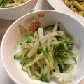 まーしの's cooksnap of when they made 沢庵胡瓜茗荷カイワレ大葉新生姜な箸休め.