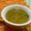 赤い電話's cooksnap of when they made 節約！もやしスープ.