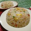 赤い電話's cooksnap of when they made おかか梅チャーハン.