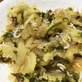 塩田ロシオ's cooksnap of when they made セロリとしらすの炒め物.