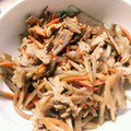 きえまま's cooksnap of when they made 食物繊維たっぷり☆ごぼうと舞茸のきんぴら.