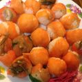 京兵衛's cooksnap of when they made 残りご飯でスモークサーモン手まり寿司.