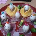 クッキングあやか's cooksnap of when they made 簡単生ハムサラダ♡ひな祭りバージョン.