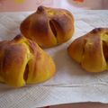 クレちゃん's cooksnap of when they made かぼちゃ✿あんぱん.