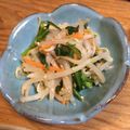 m_k_'s cooksnap of when they made 春菊ともやしの簡単ナムル♪.