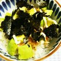 たぬぴぃ★'s cooksnap of when they made 簡単！アボカド丼.