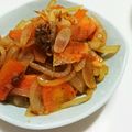 ぁ-たん's cooksnap of when they made 簡単・玉ねぎとにんじんの味ポン炒め.