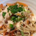 ともんべさん's cooksnap of when they made 居酒屋さんの糸コンと野菜の明太マヨソース.