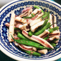ききミー's cooksnap of when they made いかといんげんの塩麹炒め.