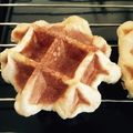みるく24's cooksnap of when they made HＢで☆ 簡単焼き立てワッフル♪.