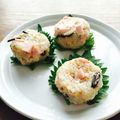 kaokaofood's cooksnap of when they made ☆醤油ゴマと魚肉ソーセージ おにぎり.