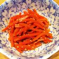 さきこ☻'s cooksnap of when they made 京にんじんのきんぴら☆.