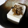 ピンクのたまご's cooksnap of when they made 金山寺味噌とねぎの冷奴.