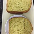 まいプー's cooksnap of when they made 小松菜のふわふわ食パン.