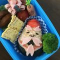 ましゃかな☆'s cooksnap of when they made 妖怪ウォッチ キャラ弁 花さか爺.