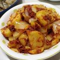 やまうさ's cooksnap of when they made 簡単じゃがいもとコンビーフのケチャップ炒.
