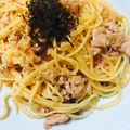 お好みで's cooksnap of when they made 食欲そそるピリ辛☆鶏そぼろ納豆パスタ.