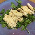心葉ママ's cooksnap of when they made 蒸し鶏とパクチーのサラダ.