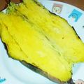yuaminao's cooksnap of when they made 魚焼きグリルで簡単！あまーい焼き芋♡.