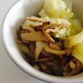 soratea's cooksnap of when they made シメジとキャベツのナムル風♪.