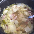 handm2015's cooksnap of when they made 簡単♪ 白菜 牛肉 長ネギの 煮物！.