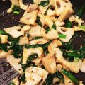 himinya's cooksnap of when they made 蓮根とニラで☆スタミナきんぴら♪.