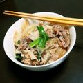 こんて蛙's cooksnap of when they made 絶品！牛肉（豚肉）と春雨のピリ辛炒め.