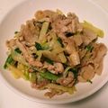 RINRI☆'s cooksnap of when they made じゃがいもと長ネギと豚肉の炒めもの.