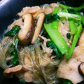 ォヶィ's cooksnap of when they made 小松菜と豚肉炒め☆.