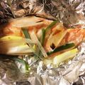 miku77's cooksnap of when they made 鮭のホイル焼き★塩レモン味.