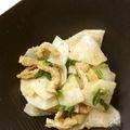 くまやっこ's cooksnap of when they made やさし～い♡大根と油揚げのゴマ酢和え.