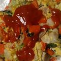hamanny's cooksnap of when they made 和風スパニッシュオムレツ.