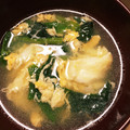 かねさん。's cooksnap of when they made あと1品の時！ほうれん草と卵の中華スープ.