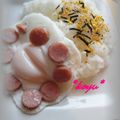 コユッキー's cooksnap of when they made おさかななのに!?ひまわり目玉焼き.