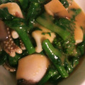 tanoyuki's cooksnap of when they made イカと菜の花の酢みそ和え.